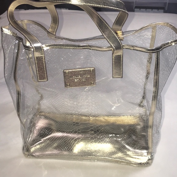 michael kors see through bag